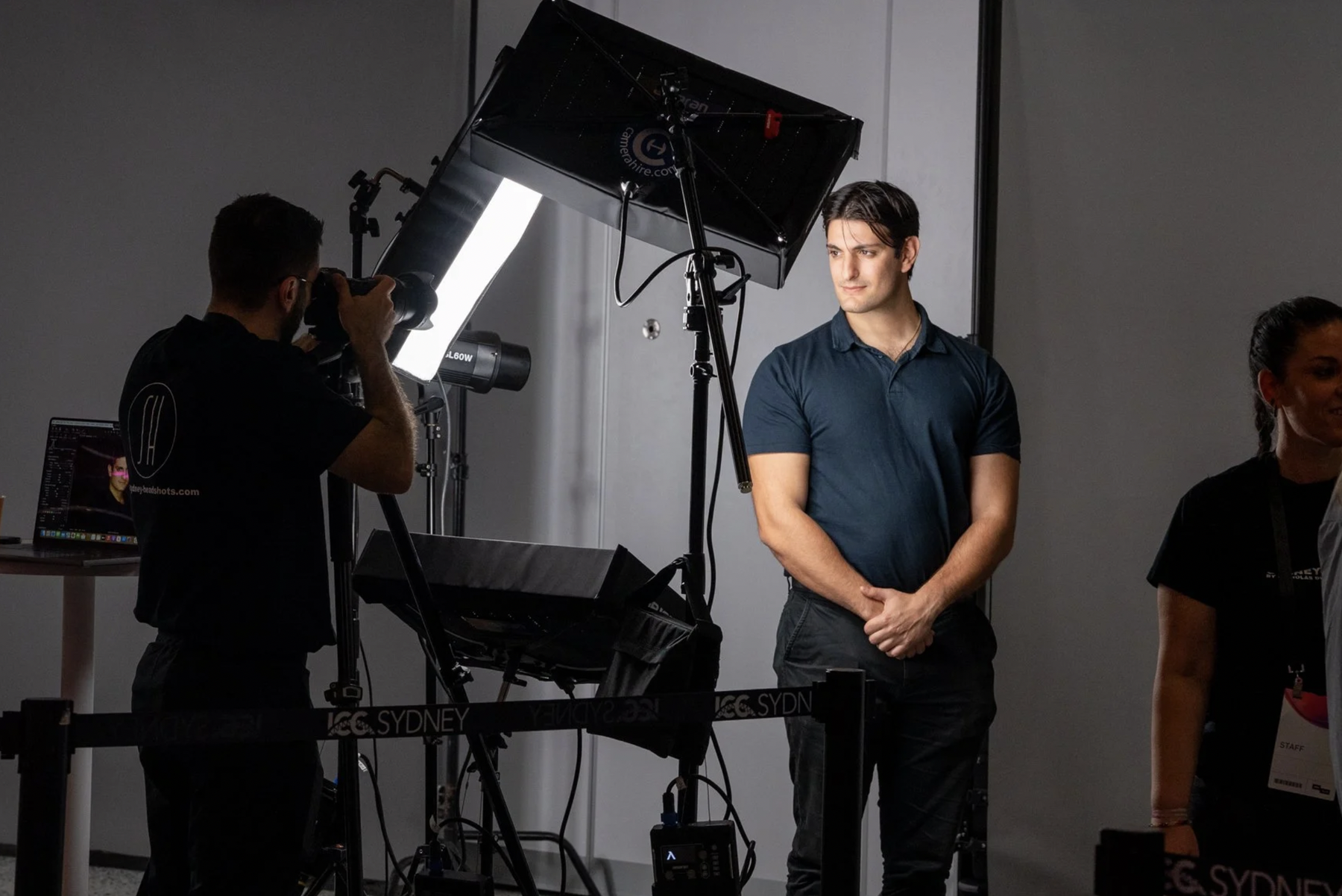 Expression coaching headshot photography example in Sydney