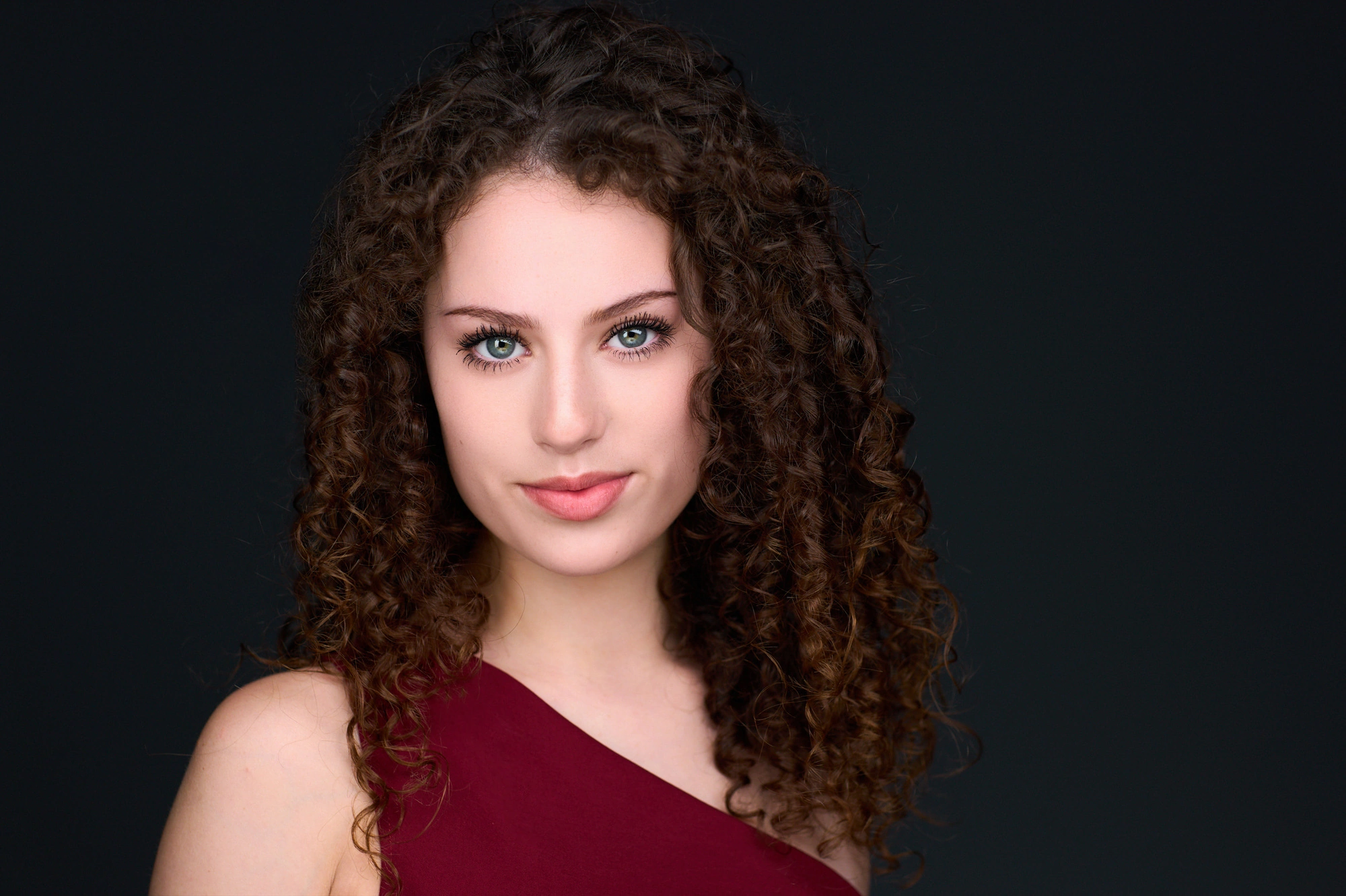 After professional makeup and headshot retouching example three